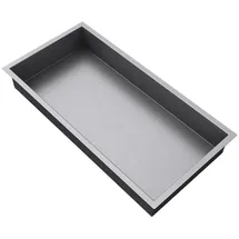 mai & mai Duschnische Bad Silber 30cm x 60cm x 8,3cm Wandnische befliesbar aus Edelstahl Duschregal einfache Montage