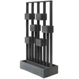 Westmann Pflanzenwand Ulla 90 x 45 x 170 cm Dunkelgrau