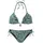 Bruno Banani Triangel-Bikini Damen Grün 40 Cup C/D