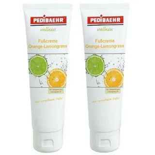GUSTAV BAEHR GMBH Pedibaehr Fußcreme Orange Lemongras 125 ml