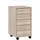FineBuy Rollcontainer 33 x 38 x 63 cm Braun