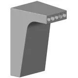 Dornbracht Halter für Handtuchhalter Ersatzteile 081770502 35 x 61 x 40 mm Dark Platinum gebürstet 081770502-99