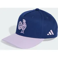 Adidas Frankreich Snapback Kappe dunkelblau S