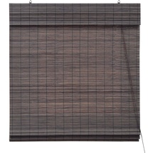 VICTORIA M Bambusrollos 60 x 160 cm dunkelbraun