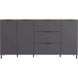 Germania California 192 x 98 x 40 cm Braun/Grau