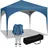 Woltu Faltpavillon 3 x 3 m Blau