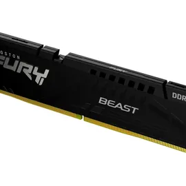 Kingston FURY Beast DDR5 5200MT/s 16GB Modul (1x16GB) CL40 Schwarz KF552C40BB-16