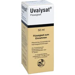 Uvalysat Flüssigkeit