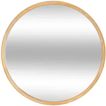 Atmosphera Créateur d'intérieur Spiegel in Holzrahmen Kim, Holz, d55cm