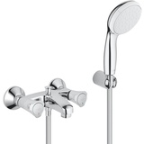 Grohe Costa Zweihandwannenmischer inkl. Brause (2546010A)