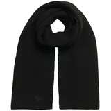 Superdry Strickschal »SOFT RIB KNIT SCARF«, schwarz