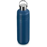 Le Creuset Trinkflasche blau 1 l