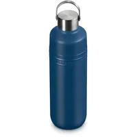 Le Creuset Trinkflasche blau 1 l