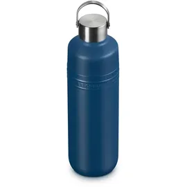 Le Creuset Trinkflasche blau 1 l