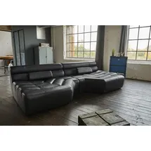 KAWOLA Big Sofa TARA schwarz