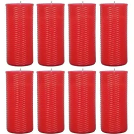 HS Candle Grabkerze N3 8 St. rot