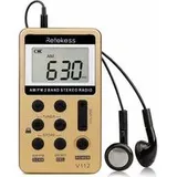 Mini-tragbares Radio, Wiederaufladbares Fm/am-radio, Walkman, Sleep-timer, Kopfhöreranschluss, Outdoor, Sport, Weihnachtsgeschenk