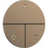 Hansgrohe ShowerSelect Comfort S Ventil Unterputz für 3 Verbraucher Brushed Bronze 15558140