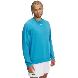 Under Armour Rival Fleece Crew Pullover Blau S