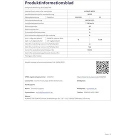 Kumho WinterCraft WP52 185/60 R15 84T