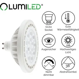 OEM LED-Leuchtmittel ES111 77409700 15W GU10 neutralweiß 1 St.