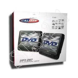 Caliber 9" Zoll TFT LCD portabler DVD Player + 9" Zoll TFT LCD Monitor USB SD...