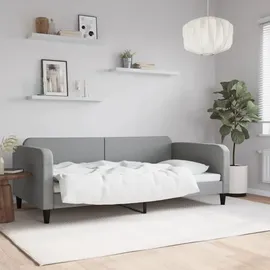 vidaXL Tagesbett 100 x 200 cm hellgrau