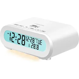 Logilink SC0121W Radiowecker Weiß