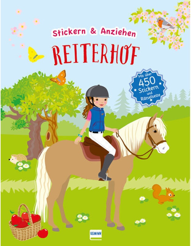 Reiterhof, Stickerbuch, Kartoniert (TB)