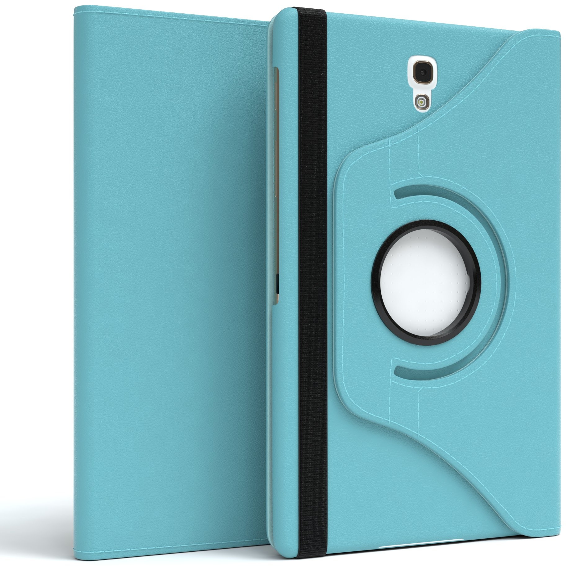 EAZY CASE - Tablet Hülle für Samsung Galaxy Tab S 8.4 Schutzhülle 8.4 Zoll Smart Cover Tablet Case Rotationcase zum Aufstellen Klapphülle 360° drehbar mit Standfunktion Tasche Kunstleder Blau