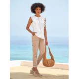 Heine Schößchen-Top in ecru | Gr.: 44