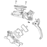 Sram Maven Ultimate/silver A1 Hydraulischer Bremsenreparatursatz - Multicolor - One Size