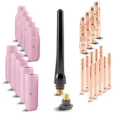 STAHLWERK Verschleißteile Set WIG Tig 26 Teile Schweißzubehör
