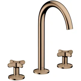 Hansgrohe One 3-Loch Waschtischarmatur Polished Red Gold