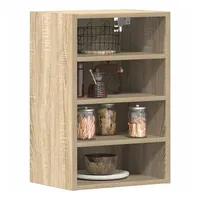 vidaXL Hängeschrank Holzwerkstoff 40x29,5x60 cm braun