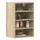 vidaXL Hängeschrank Holzwerkstoff 40x29,5x60 cm braun