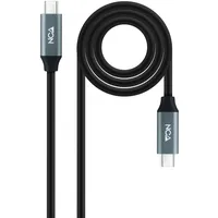 NANOCABLE USB-C auf USB-C 3 m Schwarz