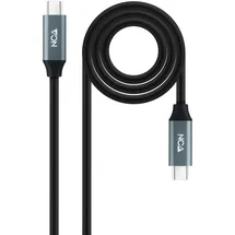 NANOCABLE USB-C auf USB-C 3 m Schwarz