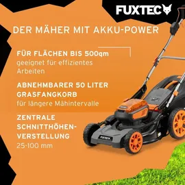 FUXTEC FX-E2RM46PROSET inkl. 2 x 5,0 Ah