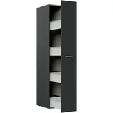 WIMEX Apothekerschrank 30 x 54 x 185 cm Graphit