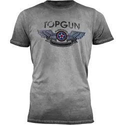 Top Gun Construction, t-shirt - Gris - S