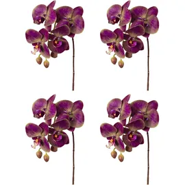 Creativ green Kunstorchidee CREATIV GREEN "Orchidee Phalaenopsis", lila, H:44cm, Kunstpflanzen, mit real-touch-Blüten