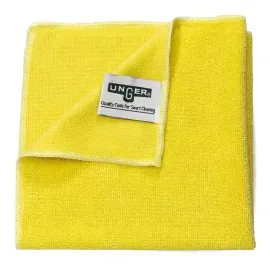 Unger SmartColor MicroWipe 4000 Microfasertuch MF40J , 1 Packung= 10 Tücher, Farbe: gelb