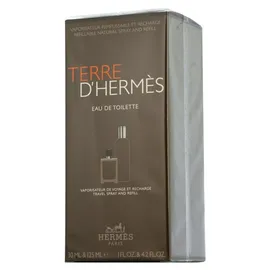 Hermès Terre d'Hermès Eau de Toilette 30 ml + Eau de Toilette Refill 125 ml Geschenkset