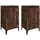 vidaXL Nachtschrank 2 Stk. 40 x 35 x 70 cm Braun
