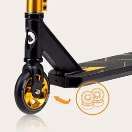 lionelo - Kinder-Scooter WHIZZ schwarz - Schwarz