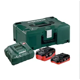 Metabo Basis-Set für Pick u Mix LiHD 18 V 1 x 3,5 Ah + 1 x 5,5 Ah