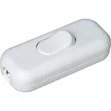 Kopp 191317000 Schnurschalter mit Zugentlastung Weiß 1 x Aus/Ein 2 A 1 St.