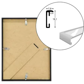 Nielsen Accent Aluminium weiß 10x15 cm 2 St.