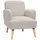 miliboo Sessel ISKO Polyester 70 x 80 x 80 cm Beige